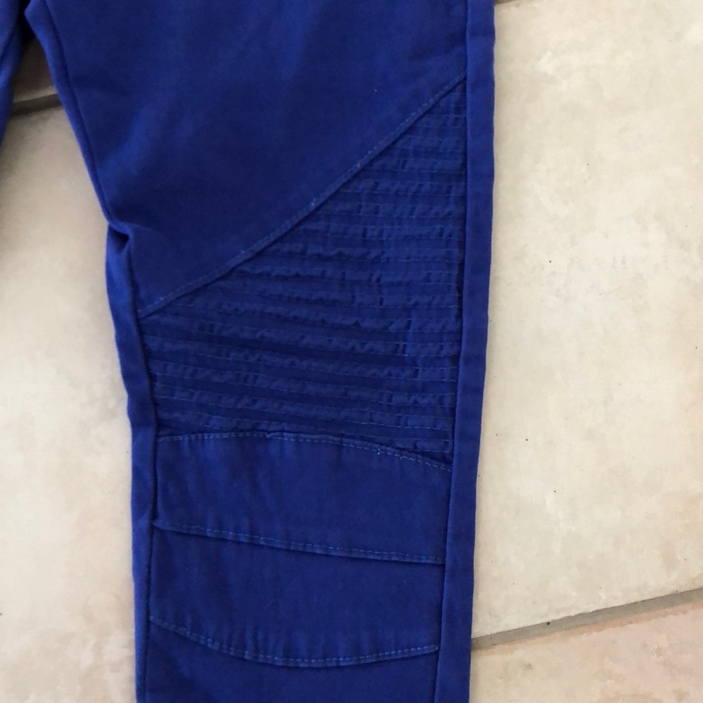Color Collections Motorcycle Jeans - Picture 3 of 4